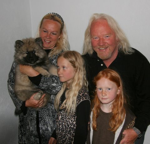 Gustav, med hans Norske familie